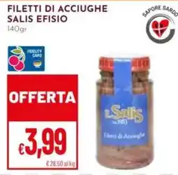Pan Filetti di acciughe Salis Efisio offerta