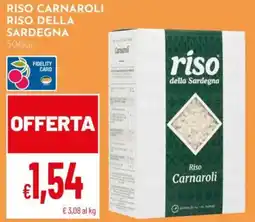 Pan Riso Carnaroli della Sardegna offerta