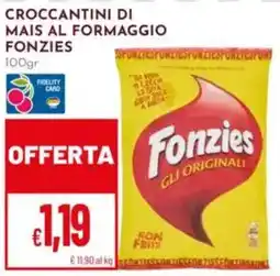Pan Crocchettini di mais al formaggio Fonzies offerta