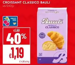 Pan Croissant classico Bauli offerta