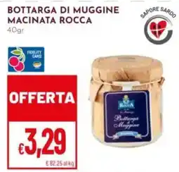 Pan Bottarga di muggine macinata Rocca offerta
