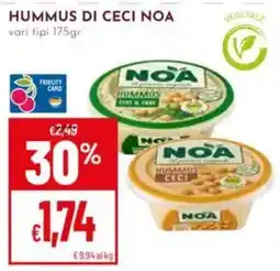 Pan Hummus di ceci Noa offerta