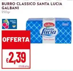 Pan Burro classico Santa Lucia Galbani offerta