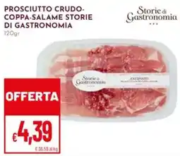 Pan Prosciutto crudo-coppa-salame storie di gastronomia offerta