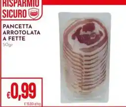 Pan Pancetta arrotolata offerta
