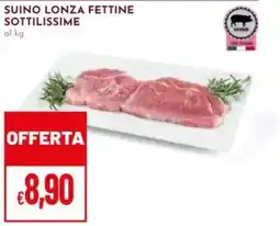 Pan Suino lonza fettine sottilissime offerta