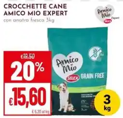Pan Crocchette cane Amico Mio Expert offerta