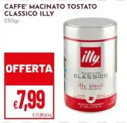 Pan Caffè macinato tostato classico illy offerta