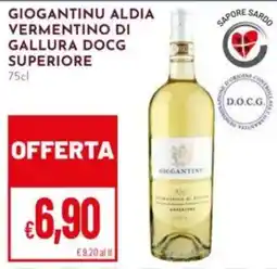 Pan GioGantinu Vermentino di Gallura DOCG Superiore offerta