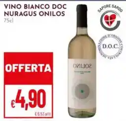 Pan Vino bianco doc nuragus onilos offerta