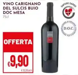 Pan Vino Carignano del Sulcis Buio offerta