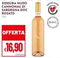 Pan Siddùra Nudo Cannonau di Sardegna Doc Rosato offerta