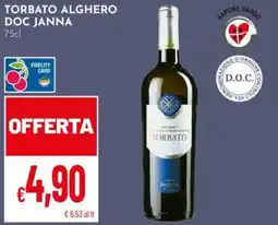 Pan Torbato Alghero DOC Janna offerta