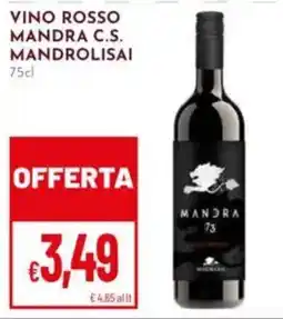 Pan Vino rosso Mandra C.S. offerta