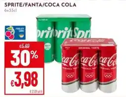 Pan Sprite/Fanta/Coca Cola offerta