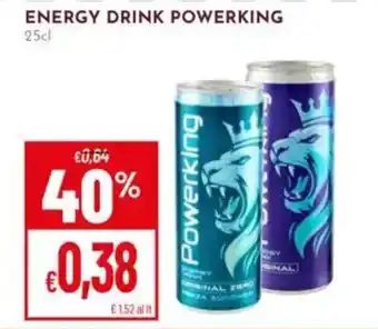 Pan Energy drink Powerking offerta