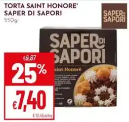 Pan Torta Saint Honore' Saper di Sapori offerta