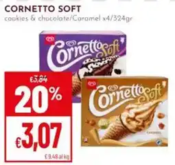 Pan Cornetto Soft cookies & chocolate/Caramel offerta