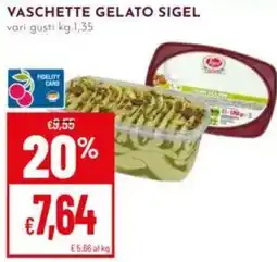 Pan Vaschetta gelato Sigel offerta