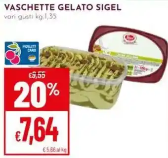 Vaschetta gelato Sigel