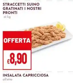 Pan Straccetti suino gratinati i nostri pronti offerta