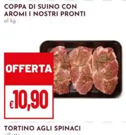 Pan Coppa di suino con aromi i nostri pronti offerta