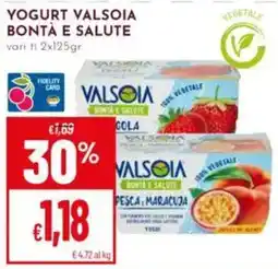 Pan Yogurt Valsoia Bontà e Salute offerta