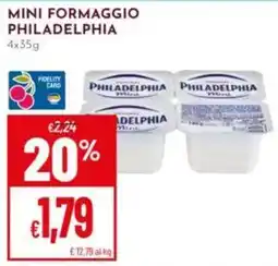 Pan Mini formaggio Philadelphia offerta