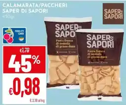 Pan Calamarata/Paccheri Saper di Sapori offerta