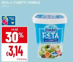 Pan Feta a cubetti Zorbas offerta