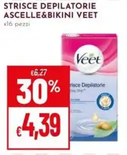 Pan Strisce depilatorie ascelle & bikini Veet offerta