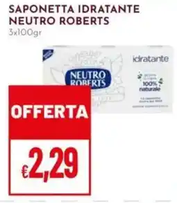 Pan Saponetta idratante Neutro Roberts offerta