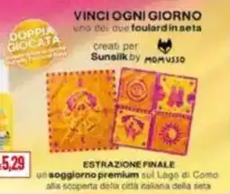 Pan Foulard in seta offerta