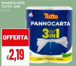 Pan Tutto Pannocarta 3 in 1 offerta