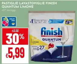 Pan Pastiglie lavastoviglie Finish Quantum Limone offerta