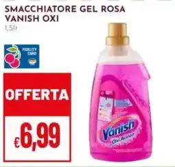Pan Smacchiatore gel rosa Vanish Oxi offerta