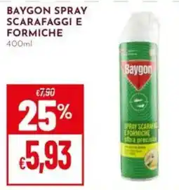 Pan Baygon spray scarafaggi e formiche offerta
