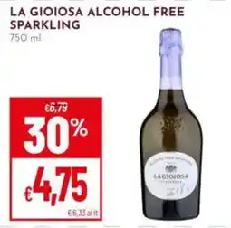 Pan La Gioiosa alcohol free sparkling offerta