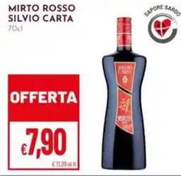 Pan Mirto rosso Silvio Carta offerta