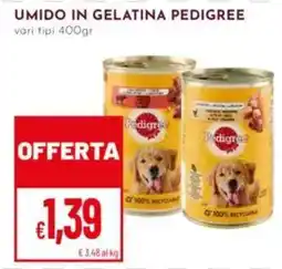 Pan Umid in gelatina Pedigree offerta