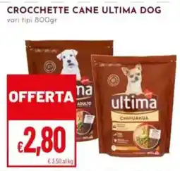 Pan Crocchette cane ultima dog offerta