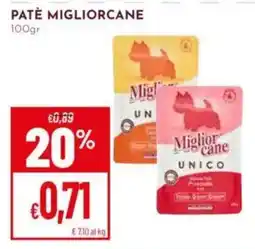 Pan Paté Miglior Cane offerta