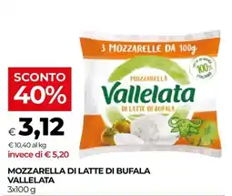 In Coop Mozzarella di latte di bufala Vallelata offerta