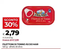 In Coop Filettoni di tonno Às do Mar offerta