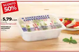 In Coop Mozzarelle Archimede offerta