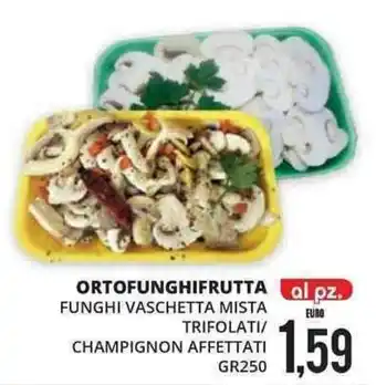 Ortofunghifrutta Funghi Vaschetta Mista