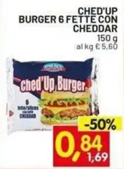Centro Commerciale Discount Ched'Up Burger offerta