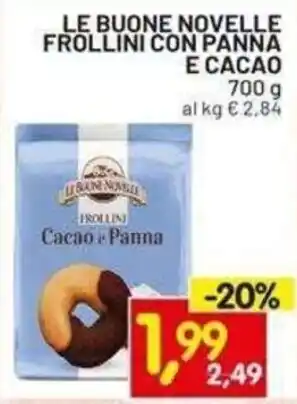 Li Sannenbile Frollini Cacao e Panna