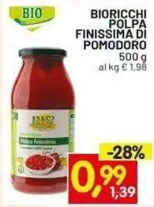 Bioricchi polpa finissima di pomodoro