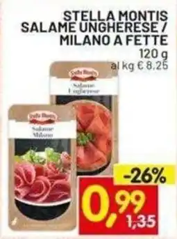 Centro Commerciale Discount Stella Montis Salame Milano offerta